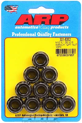 ARP 3018312 M16 Socket 12Pt Nut Kit