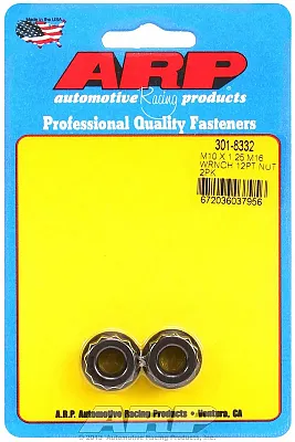 ARP 3018332 M16 Socket 12Pt Nut Kit