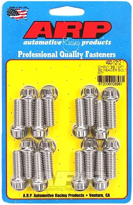 ARP 4001212 Bbc Ss 12Pt Hdr Bolt Kit