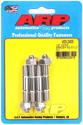 ARP 4002403 1/2&#039; Carb Spcr Ss Stud