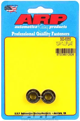 ARP 4008345 M10X1.50 Ss 12Pt Nut Kit