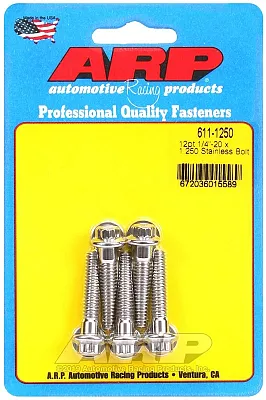 ARP 6111250 12 Pt 1/4-20X1.250 Pk/5