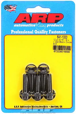 ARP 6411000 5/16&#039;-18 X 1.000 12Pt Blk