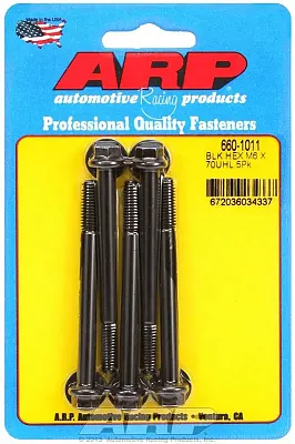 ARP 6601011 M6 X 1.00 X 70 Hex Blk