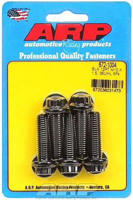 ARP 6721004 M10 X 1.50 X 35 12Pt Blk