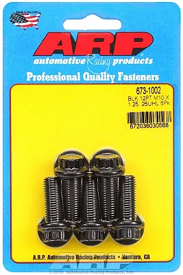 ARP 6731002 M10 X 1.25 X 25 12Pt Blk