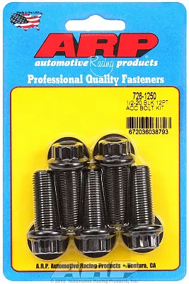 ARP 7261250 1/2-20 X 1250 12Pt Black