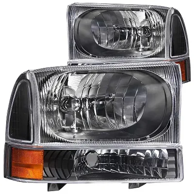 ANZO 111080 Hdlt Blk Clr Wambr Ref Sd