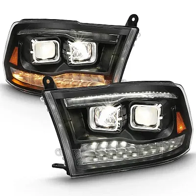 ANZO 111464 Led Hl Ram 1500-3500 Black 09-18