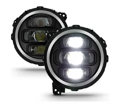 ANZO 111466 Led Hl Wrangler 2018-2019