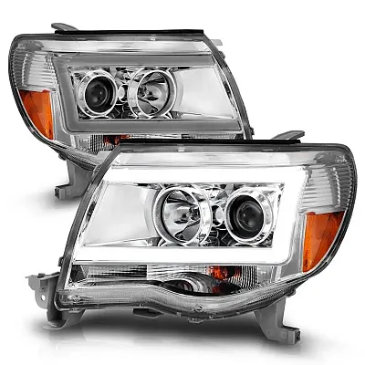 ANZO 111518 Head Lt Tacoma Chrome Pair 05-11