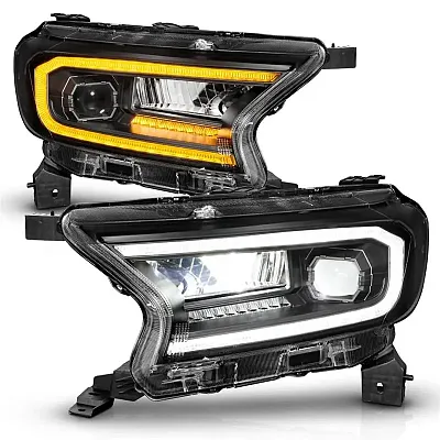 ANZO 111613 Led Projector Headlight; Full Led;