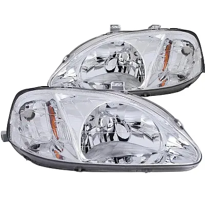 ANZO 121179 Hl Civic Chrome 99-00
