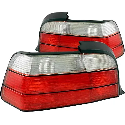 ANZO 221215 Taillights Red/Clear