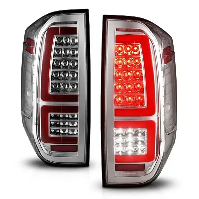 ANZO 311438 Full Led Tail Lights W/ Red Light B