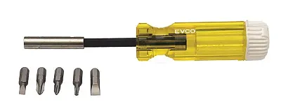 AP PRODUCTS 009RVM5IN1 Multi-Bit Screwdriver