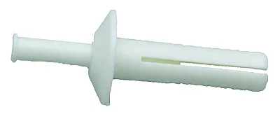 AP PRODUCTS 013140BULK 1' Plastic Rivet - White (Bulk)