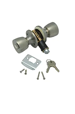 AP PRODUCTS 013220SS Entranceknoblockset-