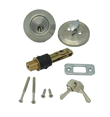 AP PRODUCTS 013222SS Single Dead Bolt-Ss