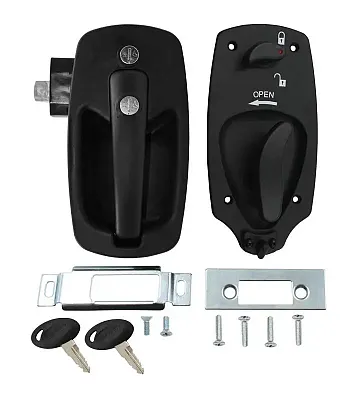 AP PRODUCTS 013536 Bauer Euro Lock-Black