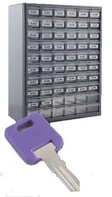 AP PRODUCTS 013690 Global 300 Series Key Bin