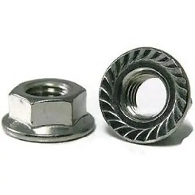 AP PRODUCTS 014139725 3/8&#039;-24Flangedhexnut