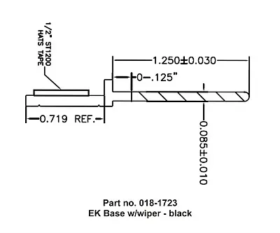 AP PRODUCTS 0181723 1-1/4&#039; Single Ek Flap 35&#039;