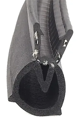 AP PRODUCTS 0183009 Clip On Bulb Seal-Black