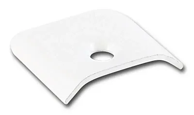 AP PRODUCTS 02139201 End Cap P.Wht (10/Ctn)