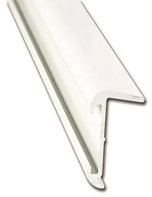 AP PRODUCTS 021574018 Roof Edge P.Wht 8&#039; Ea