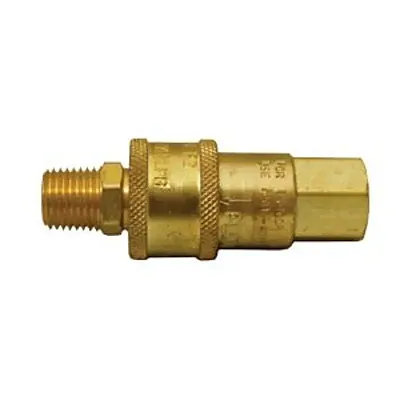 AP PRODUCTS MEGMC402 Gas Quick Diconnect 1/4'Mpt Nipple
