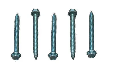 AP PRODUCTS TR2508X2 Hex Washer Head 8 X 2 Zin