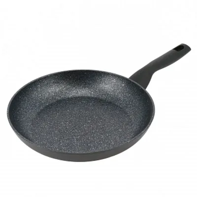 Korkmaz Nora Granit 2 Liter Aluminum Nonstick Frypan in Black