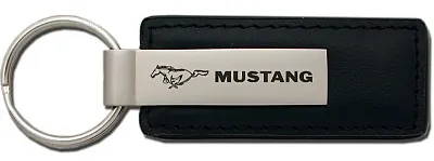 AUTO GOLD KC1540MUS Mustang Black Leather Key