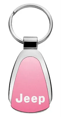 AUTO GOLD KCPNKJEE Jeep Pink Teardrp Key Fob