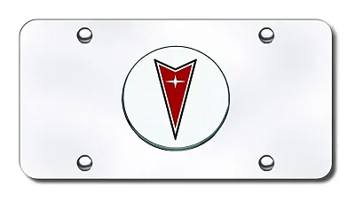 AUTO GOLD PONCC Pontiac Logo Chr/Chr Plt