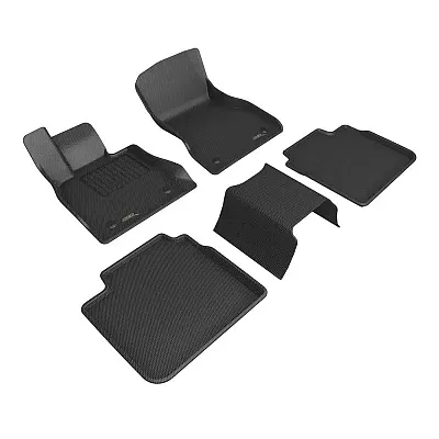 3D MATS/U-AC L1BM132015 Bmw 7 Series (G70) 2023 Kagu Black