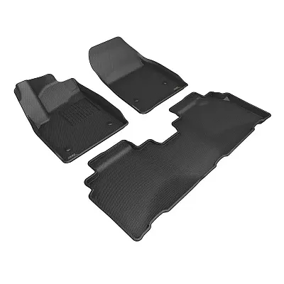 3D MATS/U-AC L1CD025015 Cadillac Lyriq 2023 Kagu Black R1 R