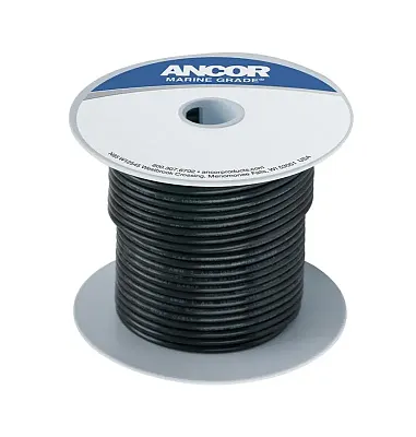 ANCOR 100010 100&#039; #18 Black Tinned Copper