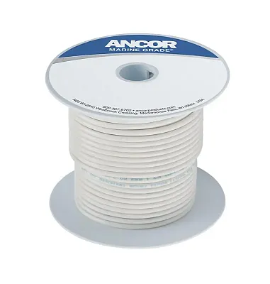 ANCOR 108925 Tinned Copper Wire 10 Awg (5Mm2)