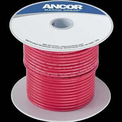 ANCOR 114525 Tinned Copper Battery Cable 2 Awg