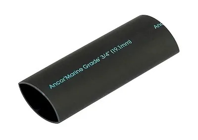 ANCOR 306103 3/4&#039; X 3&#039; Black Heat Shrink