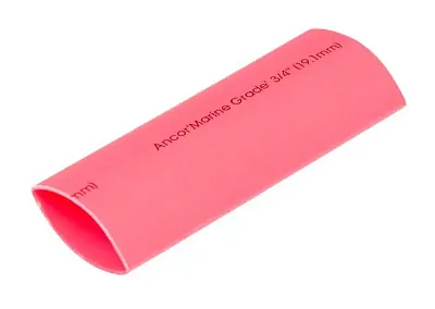 ANCOR 306648 Heat Shrink Tubing 3/4&#039; X 48&#039; Red