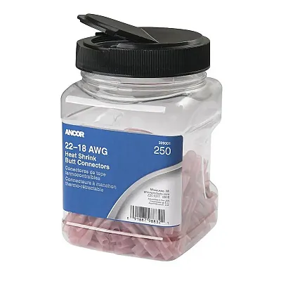 ANCOR 309001 Heat Shrink Butt Connector 22-18