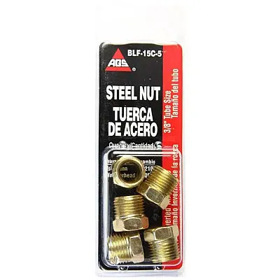 AGS BLF15C5 3/8&#039;X 3/8&#039; Steel Nut