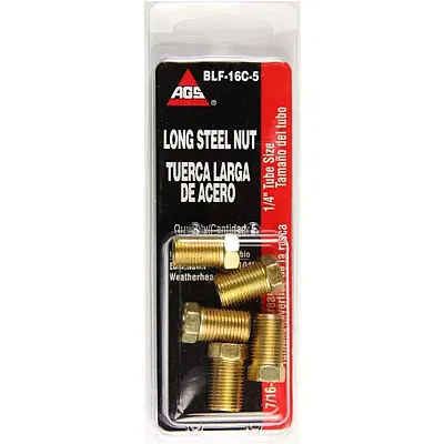 AGS BLF16C5 1/4&#039;X 1/4&#039; Lg Steel Nut