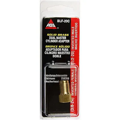 AGS BLF20C 3/16&#039;To5/16&#039; Std Adpt