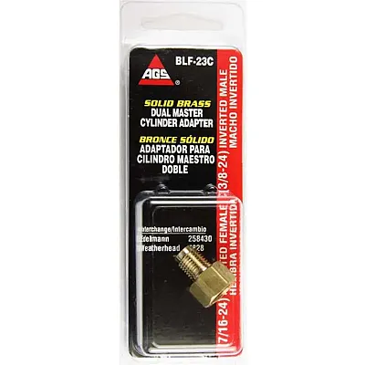 AGS BLF23C 1/4&#039;To3/16&#039; Std Adpt