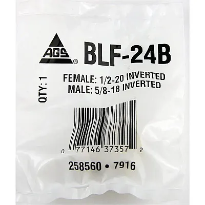 AGS BLF24B 1/2-20 - 5/8-18 Inverted