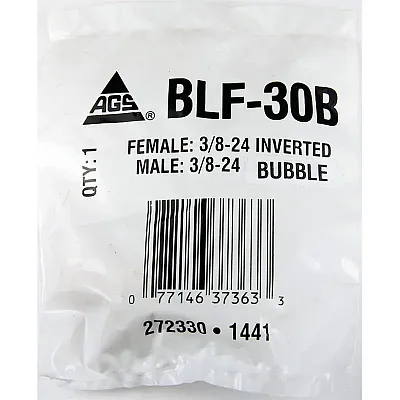 AGS BLF30B 3/8-24 - 3/8-24 Bubble